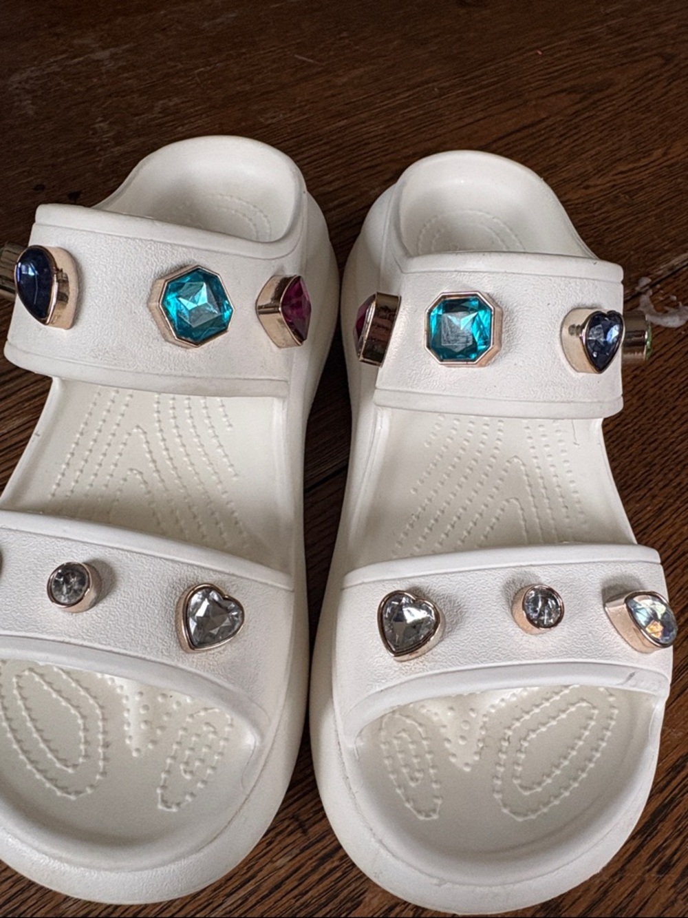 Crocs Mega Crocs Women’s Size 10 with charms - Picture 11 of 11